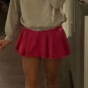 PINK MINI SKIRT